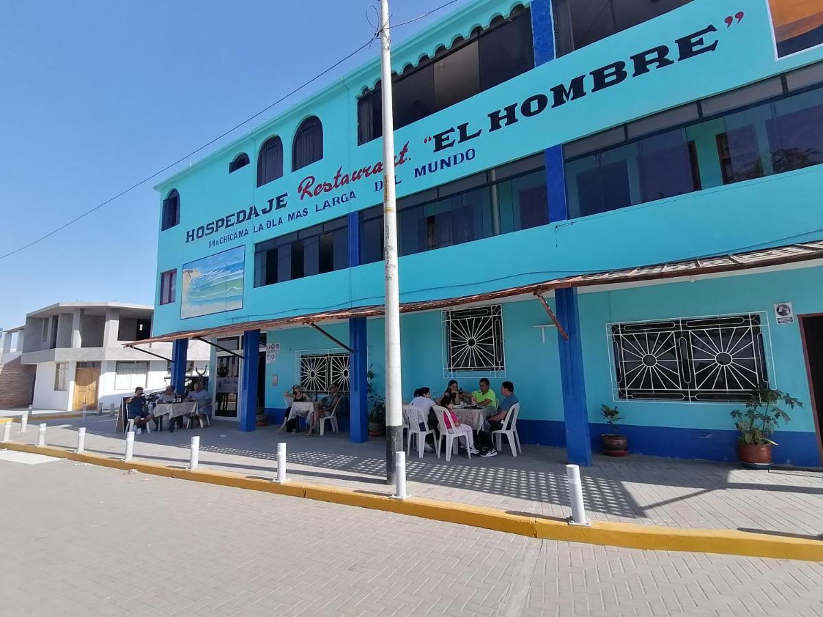 Hospedaje Restaurante El Hombre Puerto Chicama Zewnętrze zdjęcie